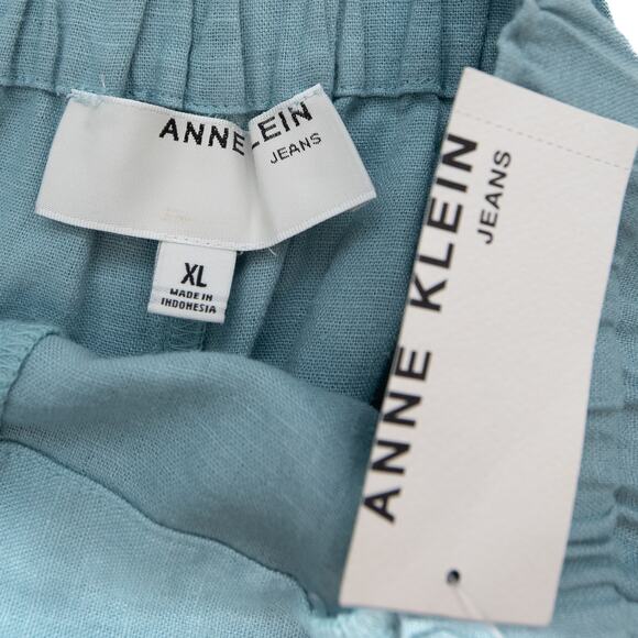 Anne Klein Aqua Spray Ellie Wide Leg Pull-On Pants Size XL - Picture 7 of 10